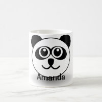 Adorable Personalized Panda Lover Mug Cup for Her