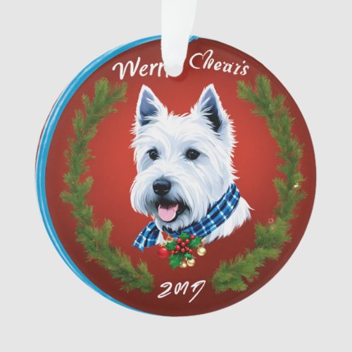 Adorable Pet Christmas Ornaments Ornament