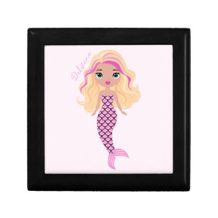 Adorable Pink Mermaid Gift Box