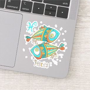 Adorable Pisces Fish Sticker