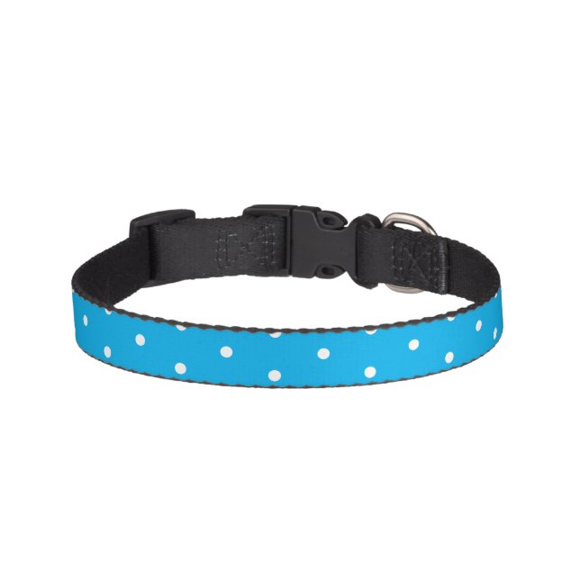 Adorable polka dots pet collar (Front)
