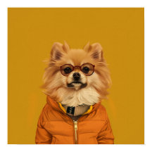 Adorable Pomeranian Print