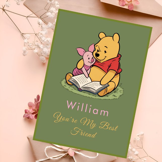 Adorable Pooh and Piglet Card (Creator Uploaded)