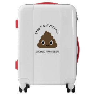 Adorable Poop - Kawaii Crap - Happy Doo Doo Luggage