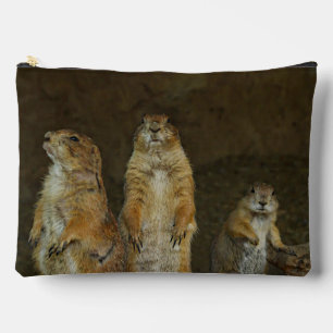 Adorable Praririe Dogs Accessory Pouch
