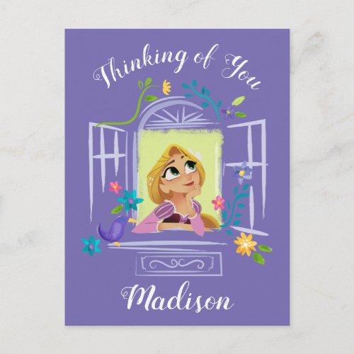 Adorable Princess Rapunzel Postcard