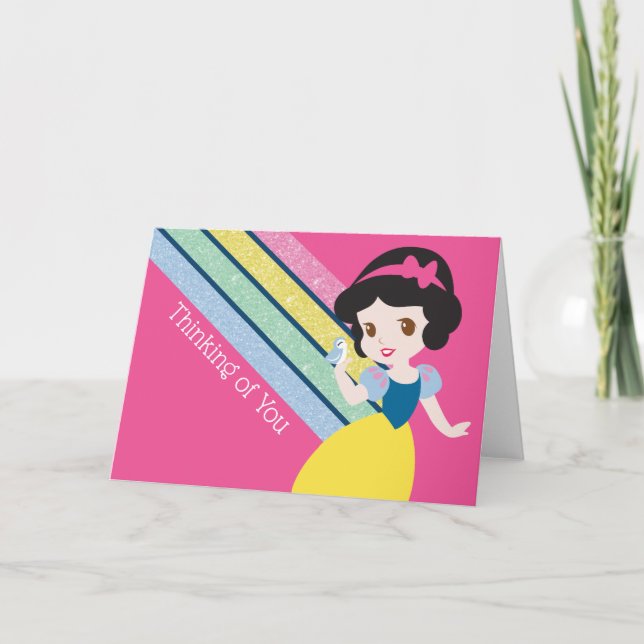Adorable Princess Snow White Card (Front)
