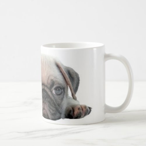 adorable pug puppy coffee mug