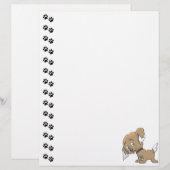 Adorable Puppy  Letterhead (Front/Back)