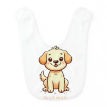 Adorable Puppy-Themed Baby Bib & Bodysuit 🐶👶**