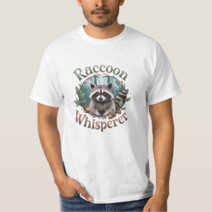 Adorable Raccoon-Themed Art for Fans T-Shirt