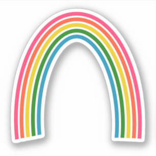 Adorable Rainbow  Sticker