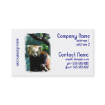 Adorable Red Panda Business Cards
