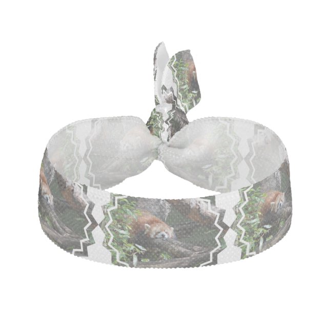 Adorable Red Panda Elastic Hair Tie (Front)