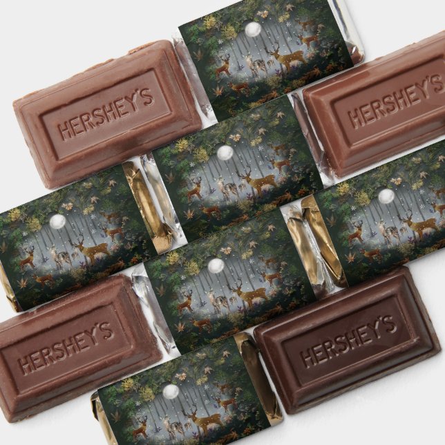 Adorable Reindeer At Night Hershey's Miniatures (Assorted)