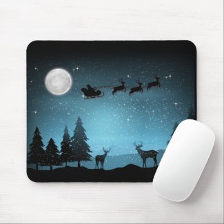 Adorable Reindeer At Night