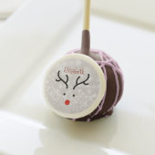 Adorable Reindeer Face,Bokeh Cake Pops (Front Insitu)