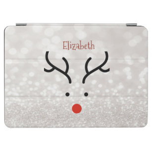Adorable Reindeer Face,Bokeh   iPad Air Cover