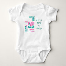 Adorable Religious Pink Green Retro Floral Name 
