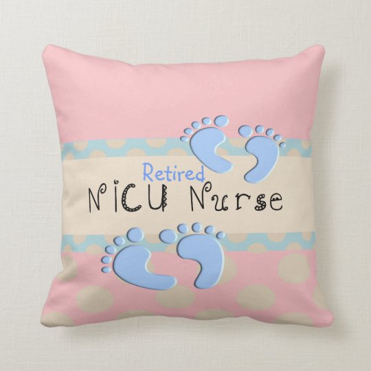 Adorable Retired Nicu Nurse Pillow