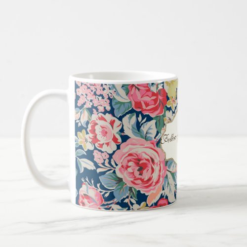 Adorable  Romantic Flowers _Motivational Message Coffee Mug