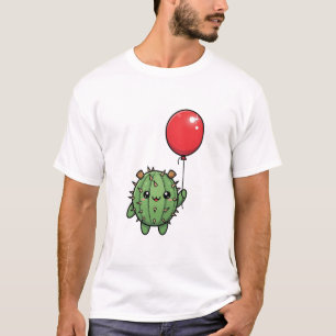 Adorable Round Cactus with Corks T-Shirt