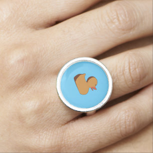 Adorable Rubber Duck Ring - Cute and Fun Accessor