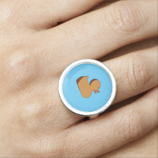 Adorable Rubber Duck Ring - Cute and Fun Accessor