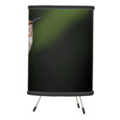 Adorable Rufous Hummingbird on Branch Tripod Lamp (Right)