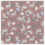 Adorable safari zebra animals jungle material pink fabric