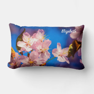 Adorable Sakura Blossoms Lumbar Pillow