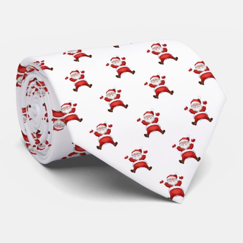 Adorable Santa Claus Christmas Neck Tie