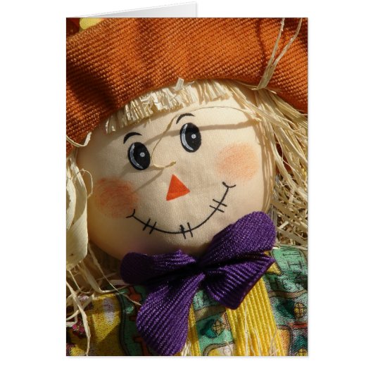 Adorable Scarecrow Cards (Front)