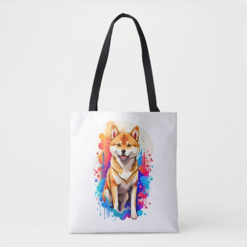 Adorable Shiba Inu Tote Bag