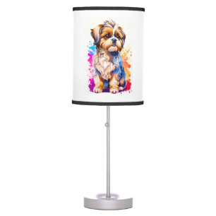 Adorable Shih Tzu Table Lamp