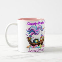 Adorable Simply Magical Unicorn Personalized