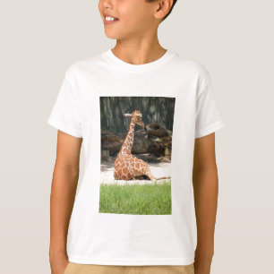 Adorable Sitting Giraffe T-Shirt