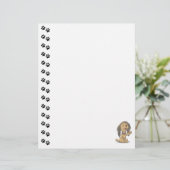 Adorable Sitting Up Puppy Letterhead (Standing Front)