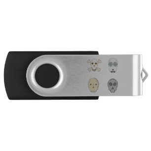 Adorable Skulls Collection Flash Drive
