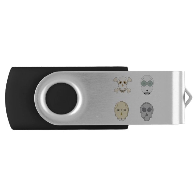 Adorable Skulls Collection Flash Drive (Front)