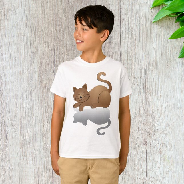 Adorable Sleepy Kitty T-Shirt (Creator Uploaded)