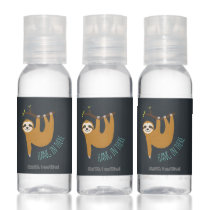 Adorable Sloth "Hang in There" Hand Sanitizer