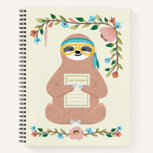 Adorable Sloth Notebook