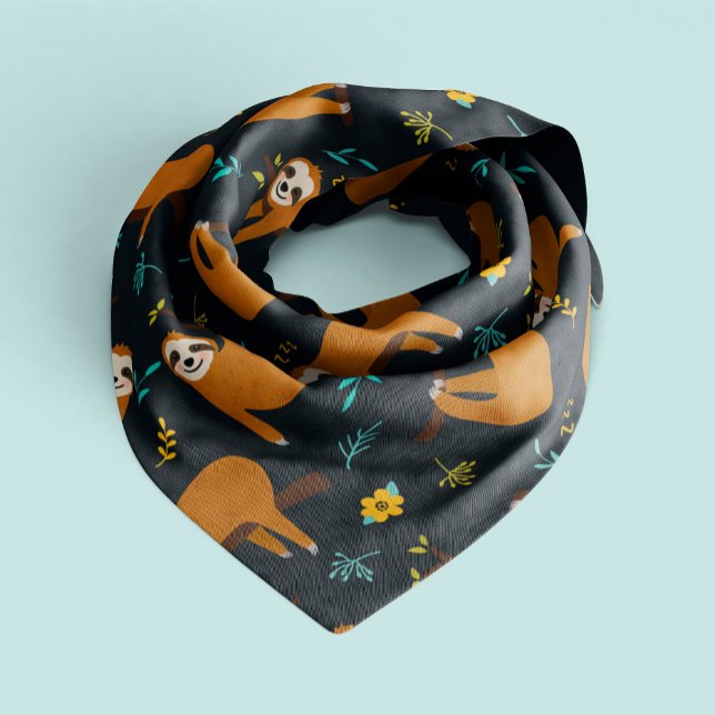 Adorable Sloths Pattern Bandana (Creator Uploaded)