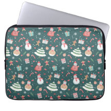 Adorable Snowman Christmas Pattern