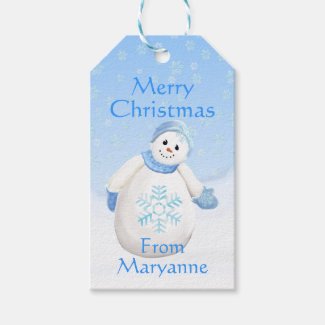Adorable Snowman Custom Christmas