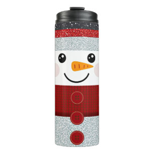 Adorable Snowman Thermal Tumbler