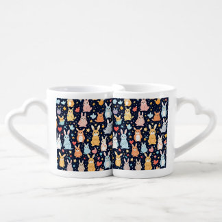 Adorable Soft Pastel Baby Animal Pattern Mug