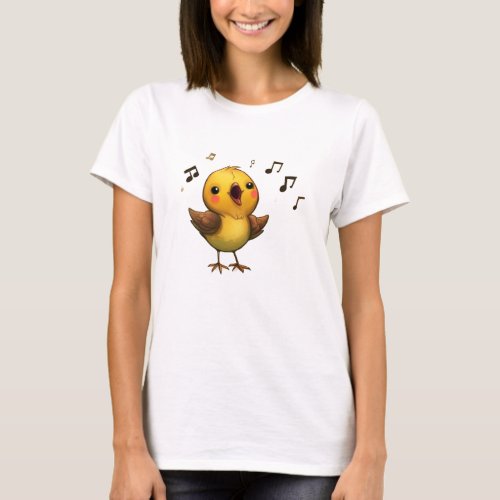 Adorable Songbird T_Shirt