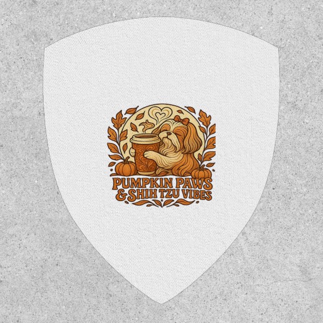 Adorable Spooky Golden Retriever Ghost Classic T-S Patch (Front)